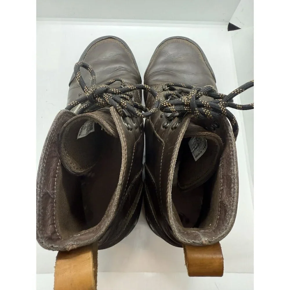Sorel Ankeny Hiker Mens 13 Brown Leather Outdoors Trail Lace Up Boots NM2100-256